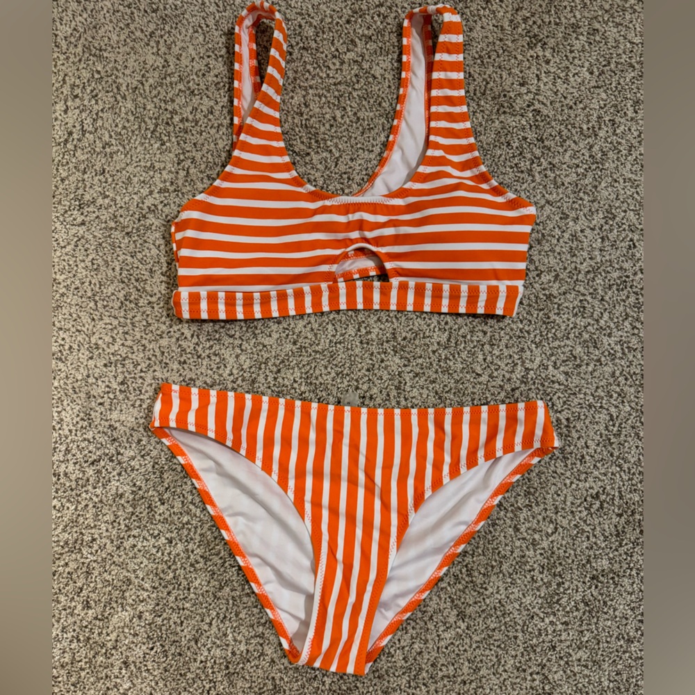 Cupshe Striped Swimsuit